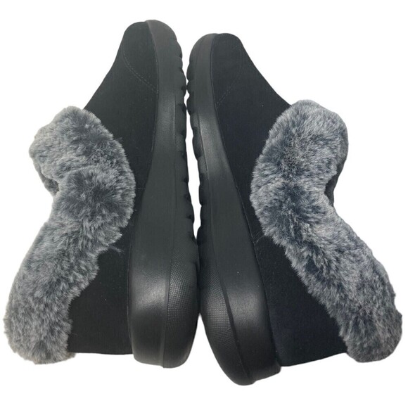 Skechers On-the-GO Joy Leather Slip-Ons Cozy Life Black Women's Size 6.5 US - Picture 4 of 8